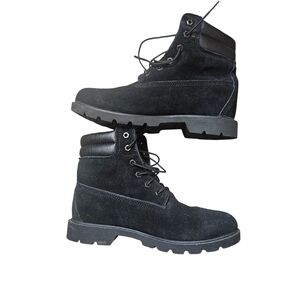 Timberlands | Black Suede Boots | Size 8.5 Women